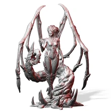 

1/24 75mm Resin Model Kits Insect Queen Figure Unpainted No Color RW-024