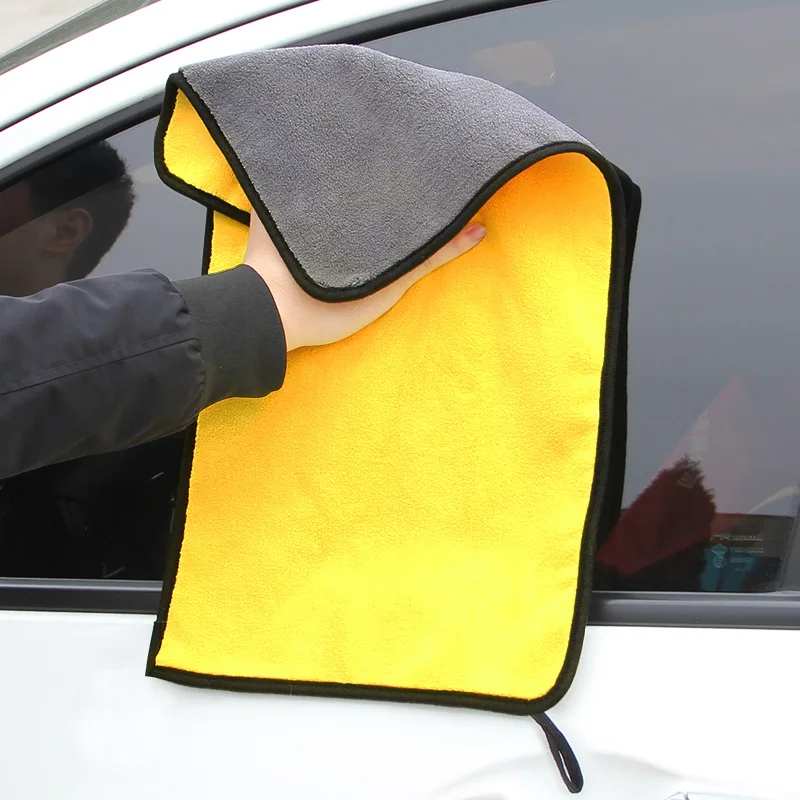 Чистящая прокладка для автомобиля 30 см полотенце мытья толстые плюшевые