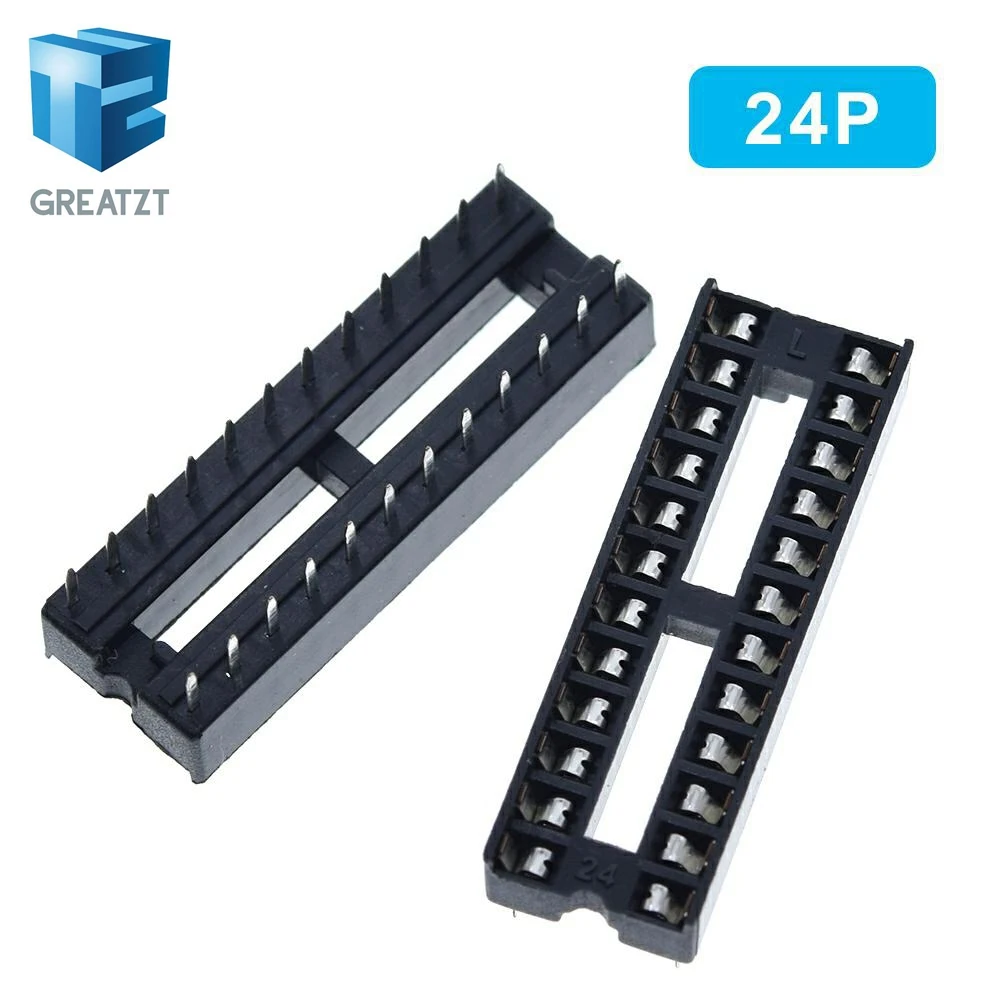 10 шт. IC seat 6P/8 P/14P/16P/18P/20P/24P/28 P DIP адаптер Тип припоя 28 контактный узкий корпус