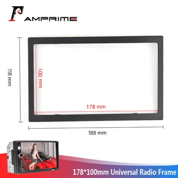 

AMPrime Android radio Car Accessories 2Din Radio ABS Plastic Framework Car Multimedia Player For Universal 7010B/7023B/7018B