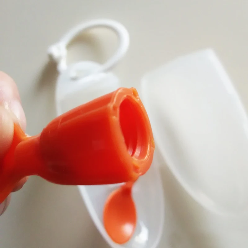 Детское пюре сжимающее и распределяющее устройство вспомогательный мешок еды аксессуары 2 шт ложка для малышей