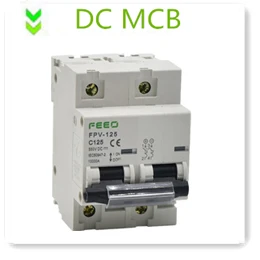 FEEO FE7-63 4P 400V 6A 10A 16A 20A 25A 32A 40A 50A 63A MCB Miniature AC Circuit Breaker
