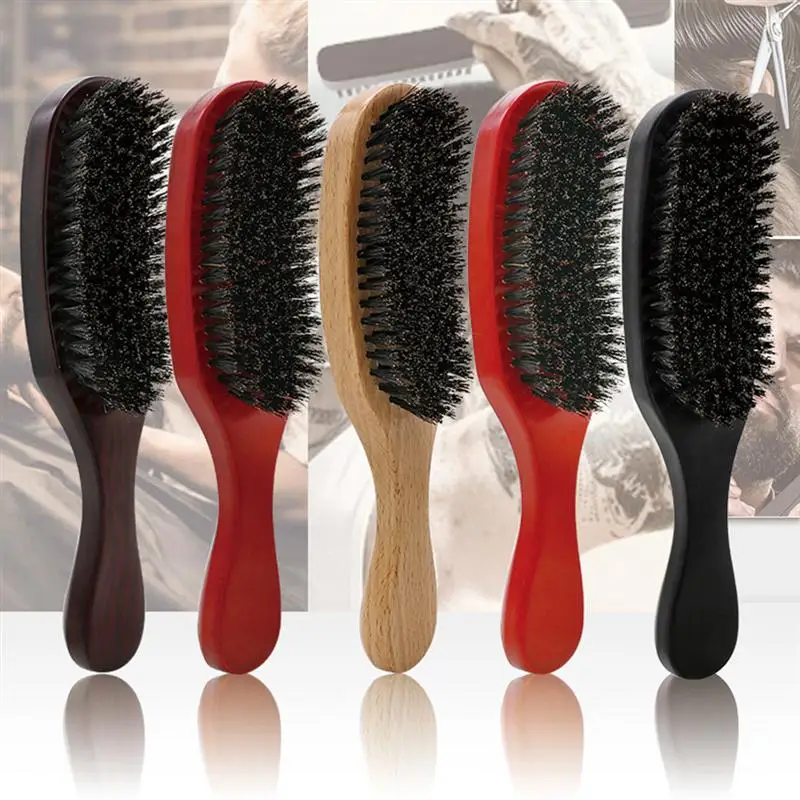 Escova de Cabelo Favos de Faia Cuidados com a Cabeça Pente de Cabelo para Secagem de Cabelo Ferramentas de Estilo Onda Textura Natural Massagem Anti-estática Cabelo 5 textura natural massagem anti-estática cabelo cuidados com