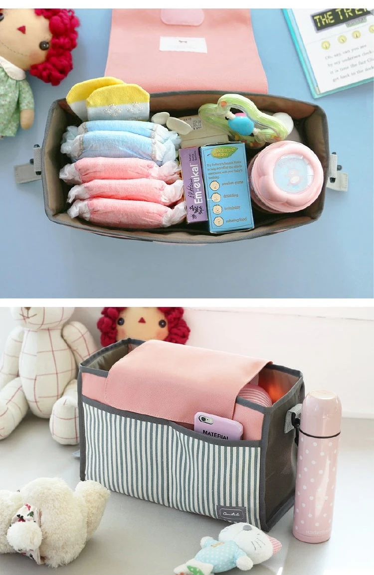 AAG Baby Stroller Accessories Newborn Diaper Bag on a Stroller Infant Cup Holder Strollers Organizer Baby Pram Cart Hanging Bags