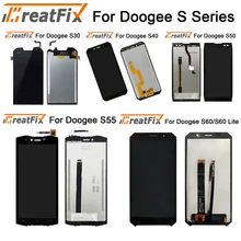 Для Doogee S40 S60 Lite ЖК-дисплей+ сенсорный экран дигитайзер сборка Замена Для doogee s30 s50 s55 s60