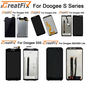 

For Doogee S40 S60 Lite LCD Display+Touch Screen Screen Digitizer Assembly Replacement for doogee s30 s50 s55 s60