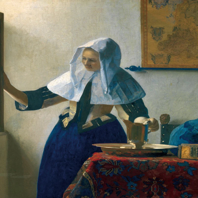 12 листов/набор спокойный Johannes Vermeer серия Открытка картина(Западная живопись) художественная поздравительная открытка подарок на день рождения