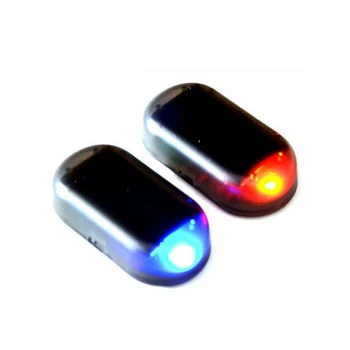 

Solar USB Power Simulation Car Alarm Light Anti-Theft Warning Flash Blinking Fake Car Led Light Flash Blinking Lamp Car Interior
