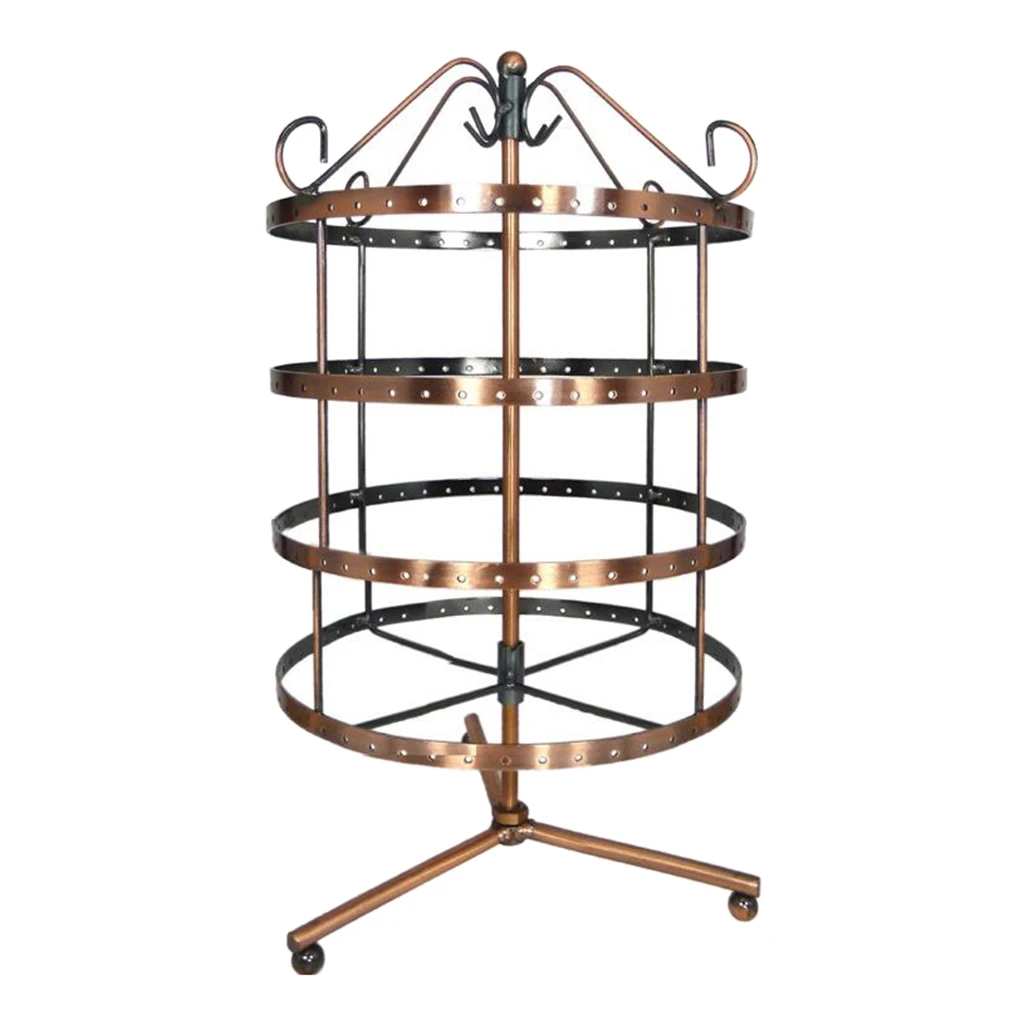 Rotating Earring Display 144 Holes Jewelry Organizer Holder  Tree Rack