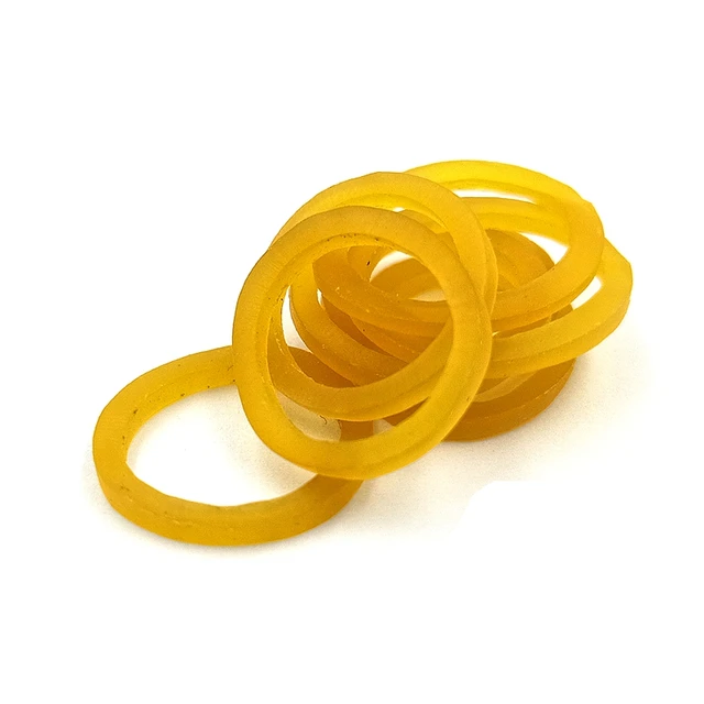 100Pcs Mini Rubber Bands Office Rubber Ring 16x1.4mm Soft Elastic Bands  Stationery Holder Band Loop