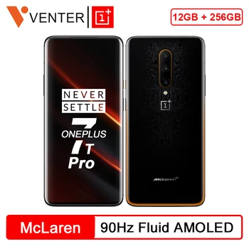 Перейти на Алиэкспресс и купить Новинка 2019 глобальная ROM OnePlus 7T Pro McLaren Edition Snapdragon 855 Plus 12 Гб 256 ГБ 6,67 ''экран 90 Гц 48 МП тройные камеры NFC