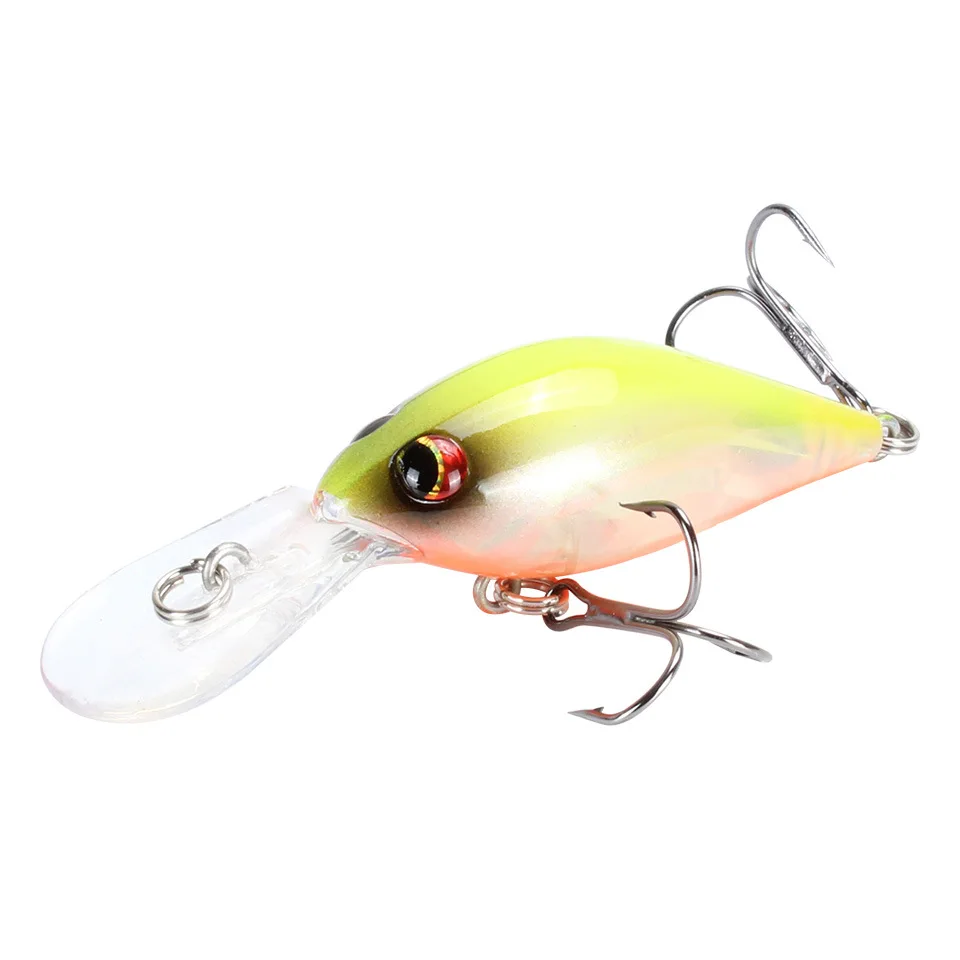 Bassland crank жесткая приманка для рыбалки crankbait stickbait воблеры для щуки leurre pesca для морской рыбалки бас форель Мускусная Япония - Цвет: 006