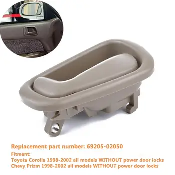 

Inside Interior Door Handle Replacement for Toyota Corolla 98-02 OE:69205-02050RH 69206-02050LH Car Interior Door Handles Knobs