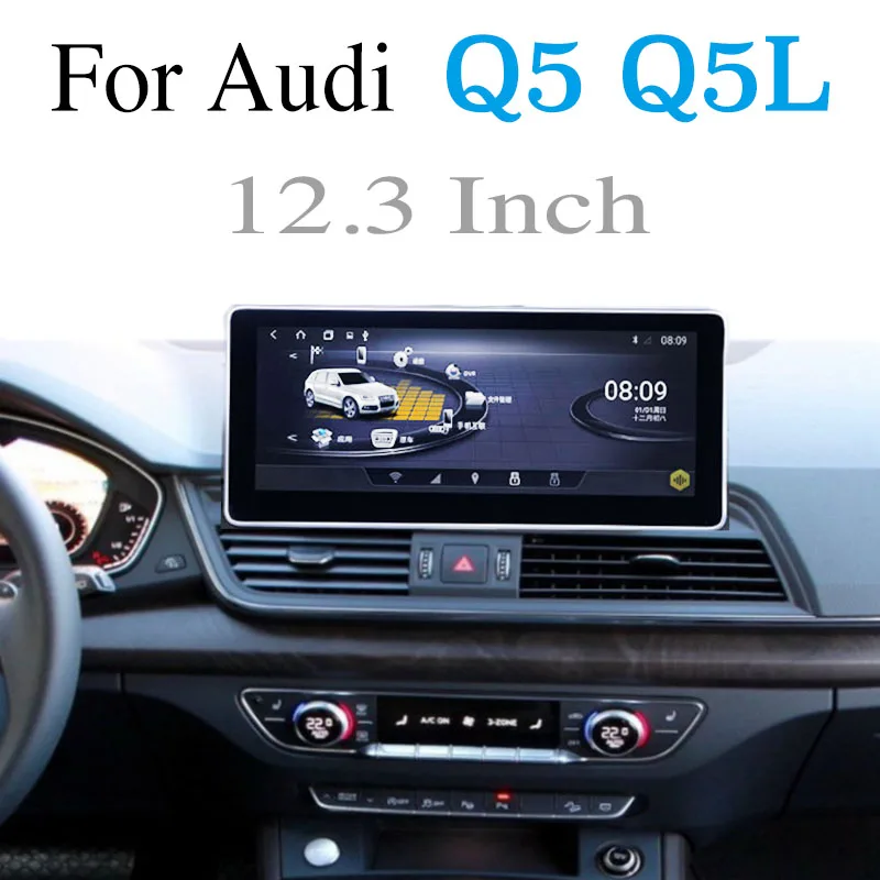 For Audi Q5 Q5L SQ5 FY 2018 ~ 2022 MMI System 10.25/12.3 Screen Car  Multimedia Player CarPlay GPS MAP Radio Navigation NAVI - AliExpress