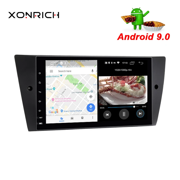 Clearance Xonrich Android 9.0 System Car Radio GPS Navigation Stereo For BMW E90 Sedan 2005-2012 E91 E92 E93 2G+32G Autoradio DVR OBD2 DSP 2