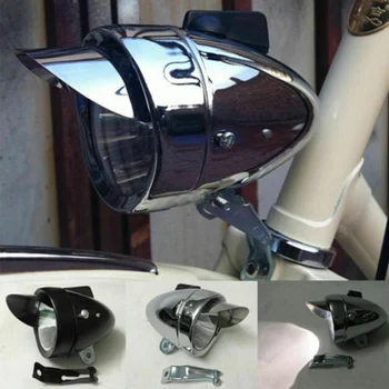 

Retro Bicycle Headlight Vintage Bike LED Front Head Light Night Fog Lamp Cycling Accessories
