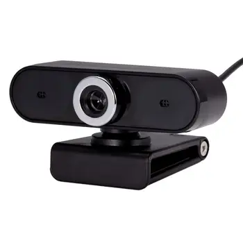 

Mini Camera HD Online Lesson USB Camera Built-in Sound Absorption Noise Reduction Microphone 360 Degree Rotation Camera