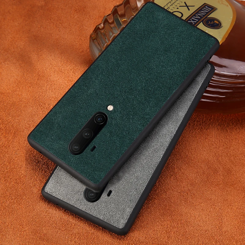 Чехол для телефона One plus 7T Pro из натуральной коровьей замши, чехол для телефона One plus 7T 7 Pro 7 6 6T 5 5T 360, защитный чехол