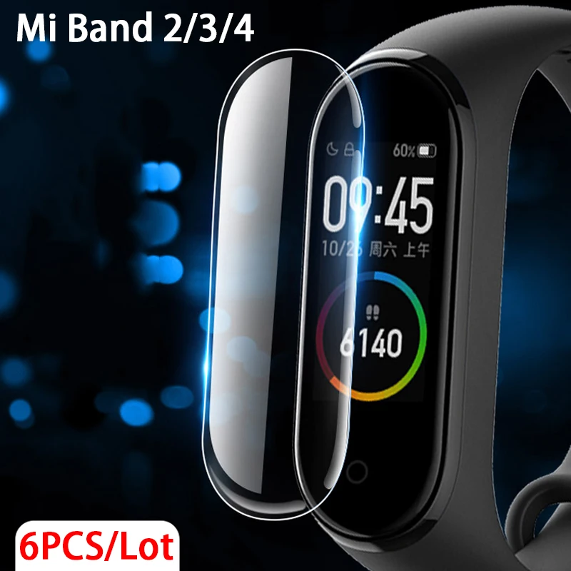 Защитный экран mi band 4 защитная пленка для xiaomi smart bracelet 3 2 mi band Wrap watch smartband защитная пленка не стекло