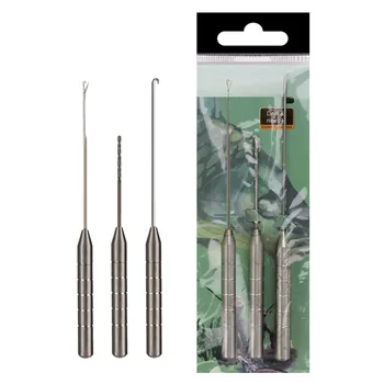 CHEAP PRICE ❤️ 3PCS Carp Fishing Boilies Bait Drill Baiting Needle Tackle Gate Latch Needle Carp Coarse Bait Boilie Needle for Fishing Terminal - discount item 30% OFF Sports & Entertainment