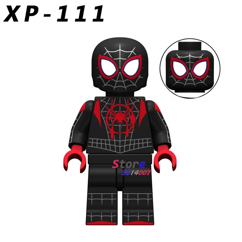 XP111 Один Marvel супер герой Дэдпул домино кабель Питер гвенпул Веном недостойный мистер Фриз строительные блоки игрушки для детей - Цвет: XP111