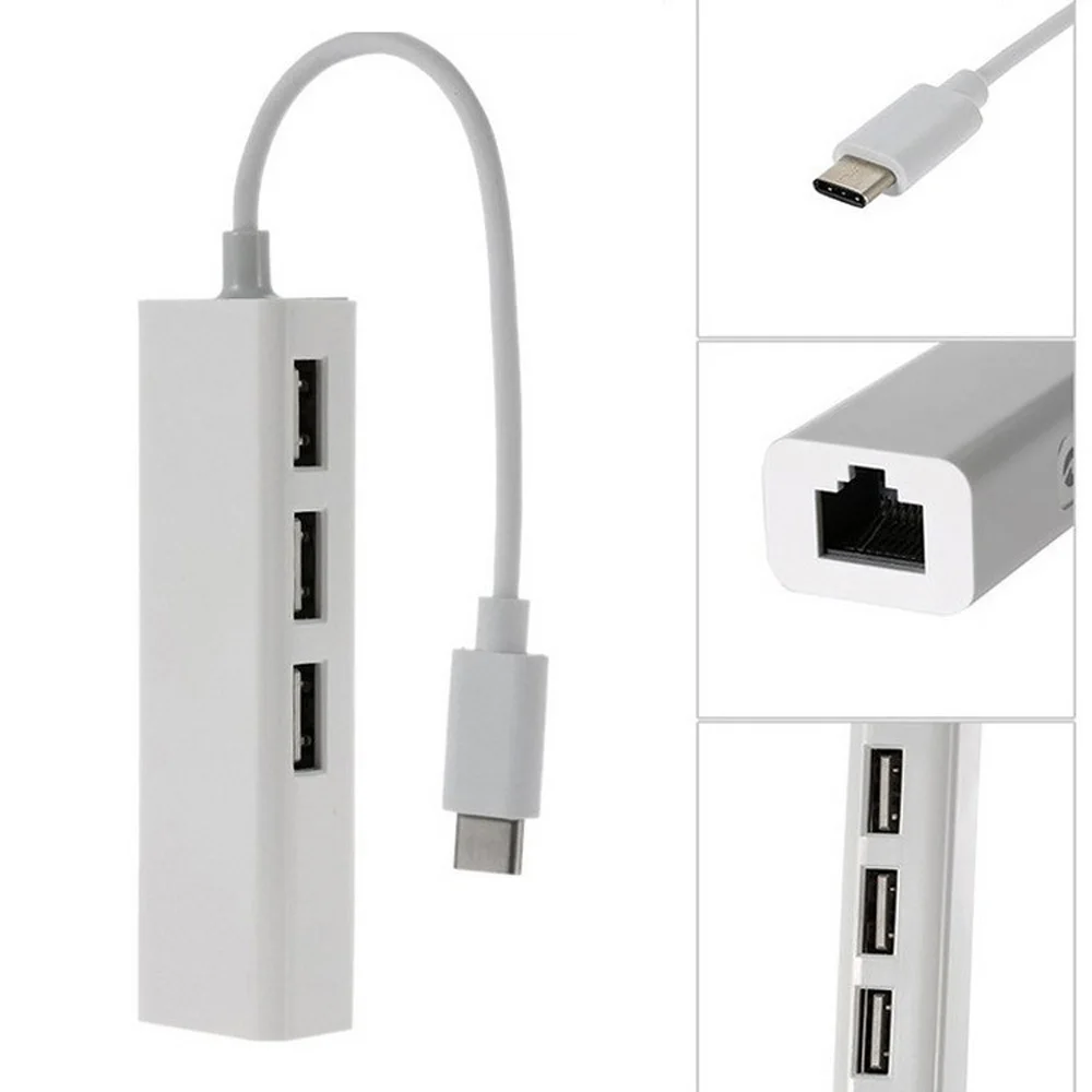 1* USB-C type-C к USB 3,1 интерфейс концентратор разъем адаптер Аксессуары для кабелей