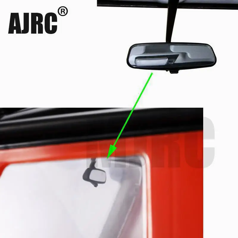 

Simulation Plastic Rearview Mirror For 1/10 RC Crawler Car Traxxas TRX4 Bronco D90 D110 Rgt Axial Scx10 90046 RC4WD G500