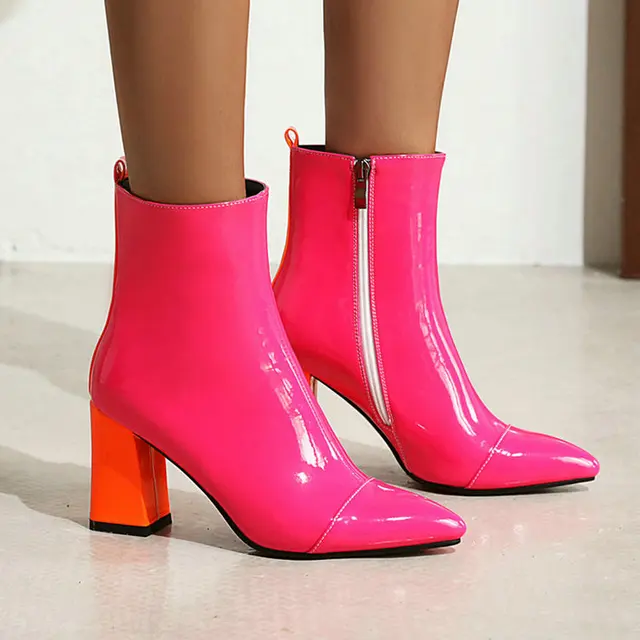 candies high heel ankle boots