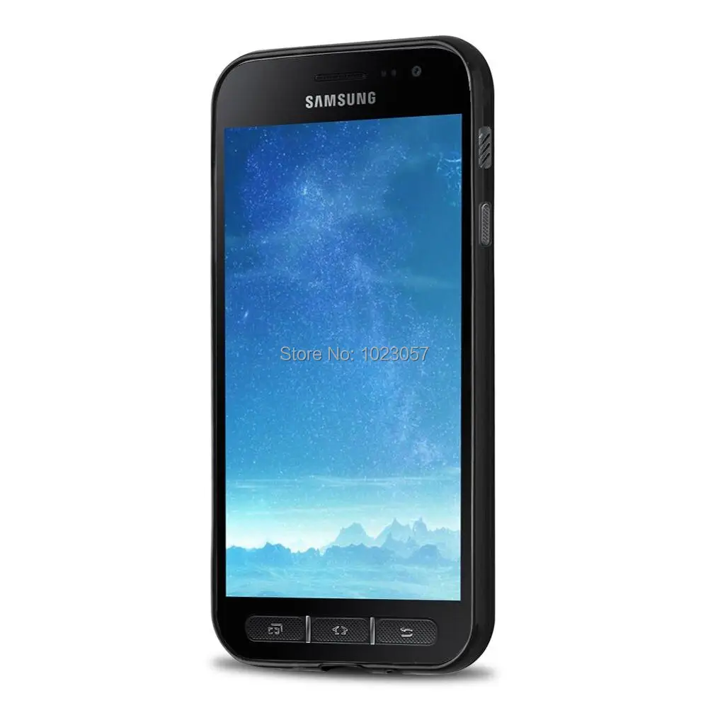 Для samsung Galaxy Xcover 4S SM-G398FN Чехол черный мягкий матовый Задняя накладка чехла из ТПУ для samsung Galaxy Xcover 4 G390F SM-G390F