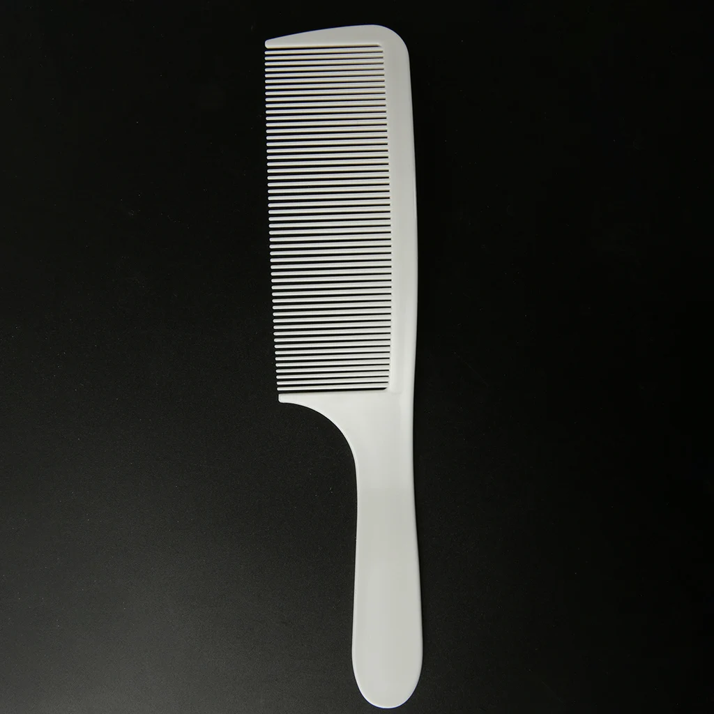 Professional Curved Shaver Hair Clipper Cutting Comb Barber Flat Top Comb Anti-static Barber Hairdressing Hair Cutting Brush