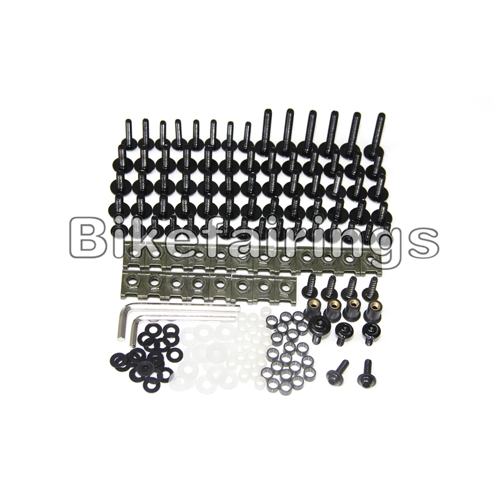 

Aluminum Motorcycle Fairing Kit Screws Bolts For Aprilia RSV 1000 Mile 2003-2006 RSV4 1000 2010 2011 2012 2013 2014 2015 Bolts