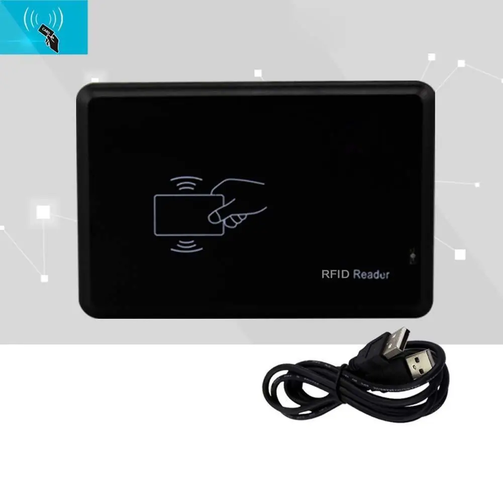 USB RFID считыватель смарт-карт портативный бесконтактный датчик приближения FKU66 считыватель банковских карт чип-считыватель карт