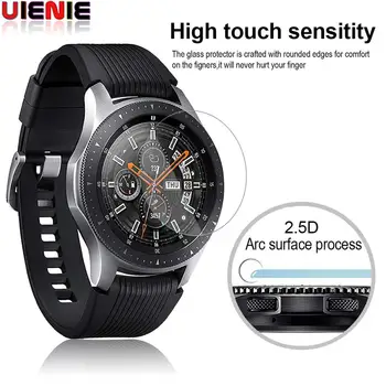

3pcs for Samsung Galaxy Watch 46mm Tempered Glass Screen Protector Protective Film Guard Anti Explosion Anti-shatter