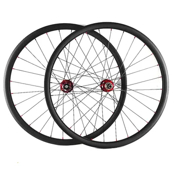 

29inch Mountain bike carbon wheels 29" MTB 34x30mm carbon bicycle wheelset red hub NOVATEC D791SB D792SB 15x100mm 12x142mm