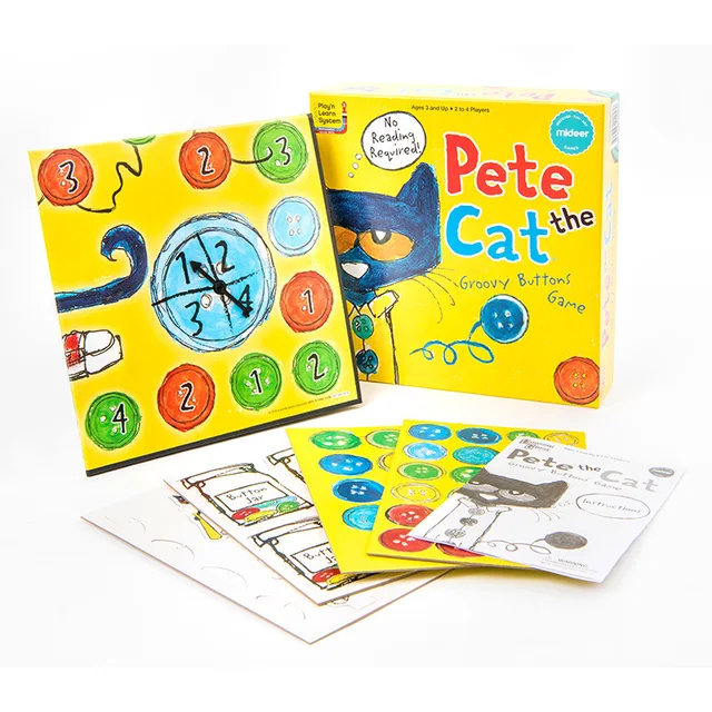 US $37.73 Children's desktop game wonderful buttons of Peter cat children's interactive educational toys