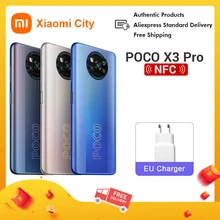 POCO X3 Pro – Version originale globale, 6 go 128 go/8 go 256 go, Snapdragon 860 FHD +, 120hz, affichage DotDisplay, 5160mAh, 33W, NFC 