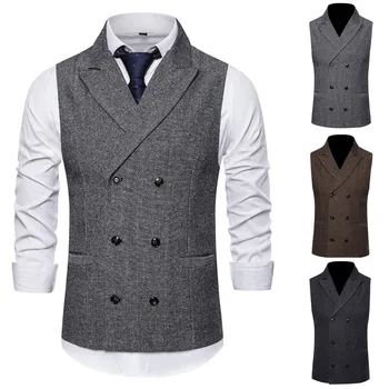 

Men's Fashion Business Casual Wedding Waistcoat Tops Vest Jacket Top Coatstranger things hoodies pokemon tactical pants terno