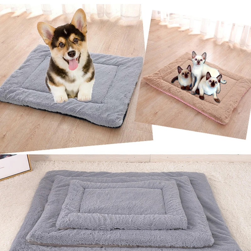

Pet Supplies Dogs Cats Pet Home Sofa Bed Pet Mats Soft Comfortable Kennel Four Seasons Winter Warm Cushion Breathable Floor Pads