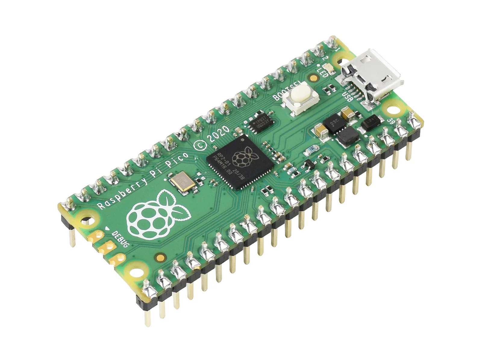 

Raspberry-Pi-Pico-CC,Based on RP2040 Microcontroller Chip,With color,A Low-Cost,High-Performance,With Flexible Digital Interface