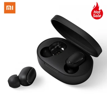 

Stock Original Xiaomi mi Redmi Airdots TWS Wireless Bluetooth Earphone Stereo bass Bluetooth 5.0 With Mic Handsfree AI Control
