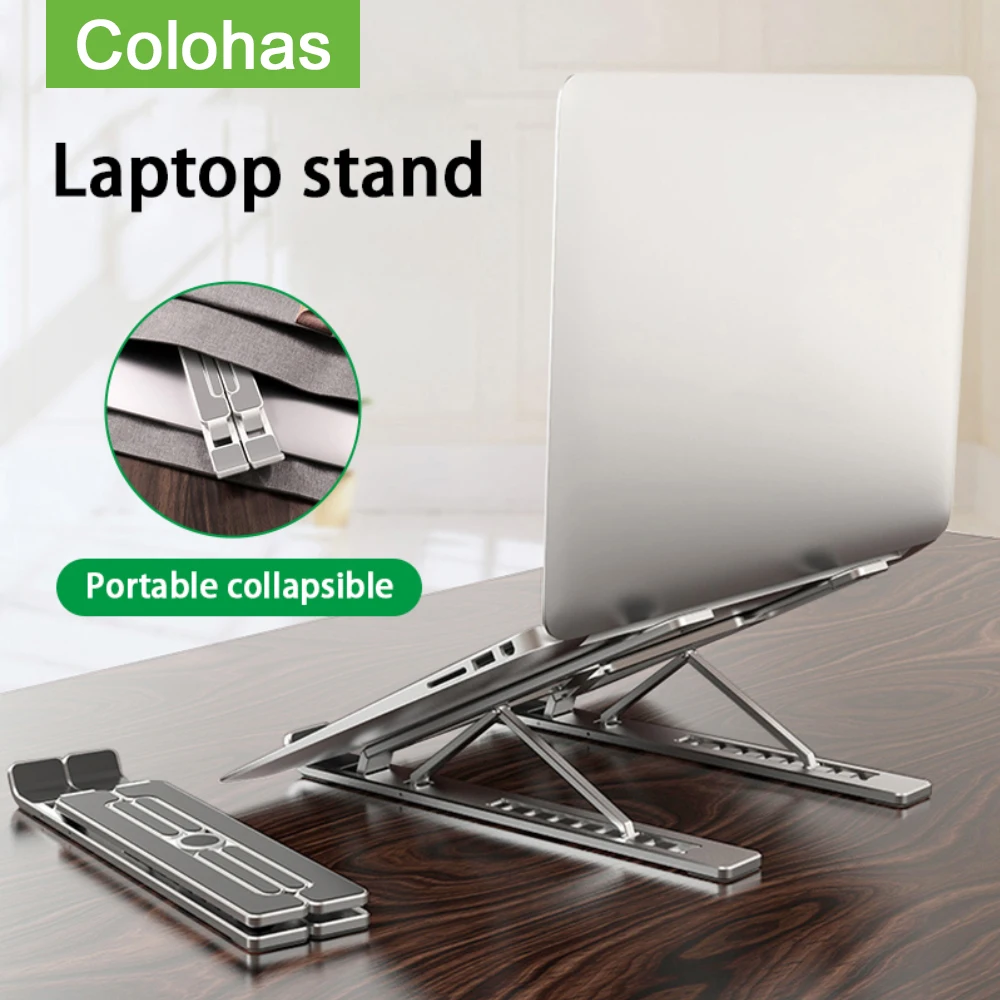 Портативная подставка для ноутбука 11 17 дюймов Складная Macbook pro lapнастольная