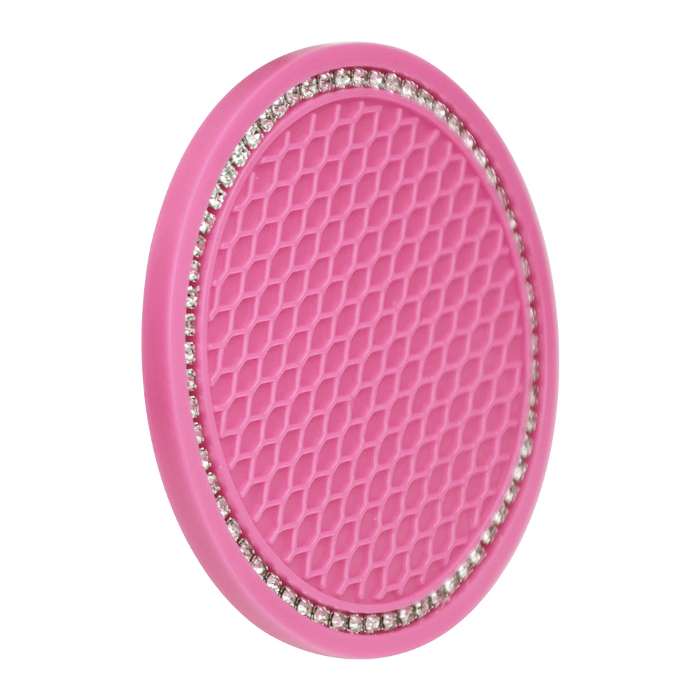 Car Coaster Water Cup Bottle Holder Anti-slip Pad Mat Silica Gel car coaster pads,cup holder coasters
