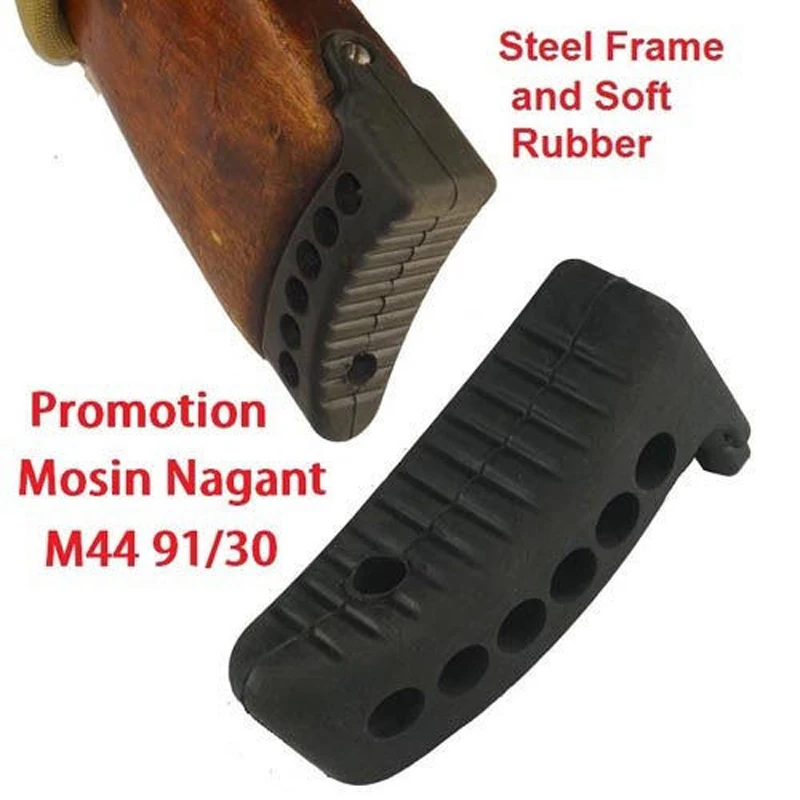 Tactics Mosin Nagant M44 M38 91/30 1 дюймов Расширенная откатная нескользящая резиновая прикладочная Накладка для прикладок пистолет аксессуар для охоты