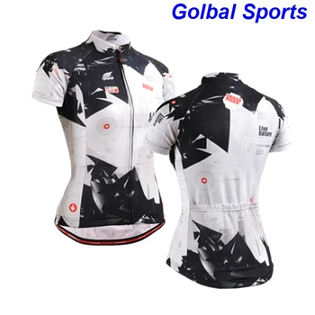

Brand Dry Fit Breathable Cycling Jersey Short Sleeve Summer Girl Bike Wear