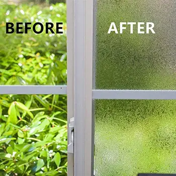 

WXSHSH Privacy Window Film 3D Static Decoration Self Adhesive for UV Blocking Heat Control Glass Sticker width 30/60 cm