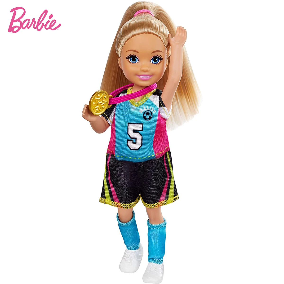 Barbie Dreamhouse Adventures 6-inch Chelsea Doll with Soccer Playset *BRAND NEW* 