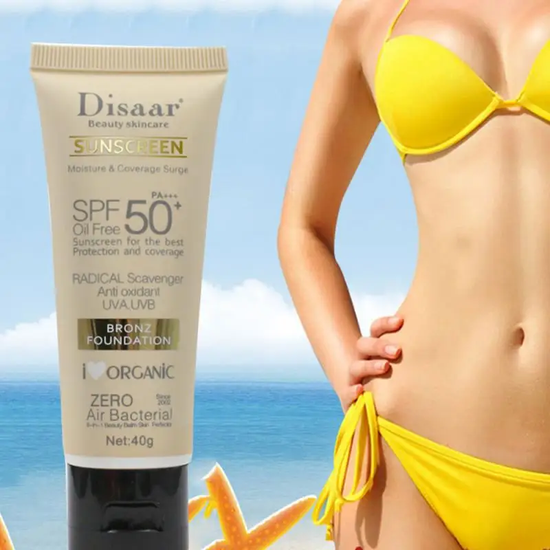Солнцезащитный крем для тела SPF 50+ 90+, солнцезащитный крем для кожи, антивозрастной увлажняющий женский макияж TSLM2