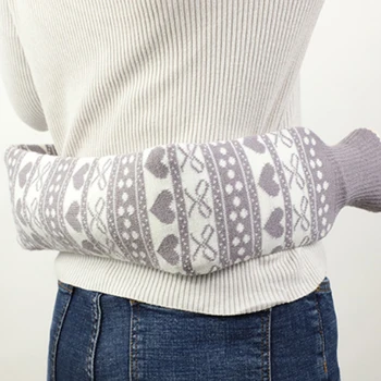 

Long Strip Warm Handbag Shoulder Neck Waist Plush Heating Compress Hot Water Bottle Flushing Large Capacity Hot Water Bottle