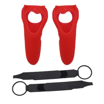 

Silicone Durable Home Solid Controller Cover Easy Install Fashion Anti Slip Grip Soft Strap Game Console For Oculus Quest Rift S