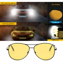 Очки для вождения автомобиля, очки ночного видения, солнцезащитные очки, антибликовые, анти-ультрафиолетовые, ночного видения, HD поляризованные солнцезащитные очки